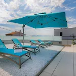 Deluxe With Swimming Pool, Whirlpool On The Roof Terrace With A Beautiful Sea View - By Traveler Tourist Agency Krk Id 2125 I Villa Sveti Vid-Miholjice
