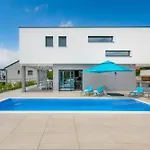 Villa Deluxe With Swimming Pool, Whirlpool On The Roof Terrace With A Beautiful Sea View - By Traveler Tourist Agency Krk Id 2125 I Sveti Vid-Miholjice
