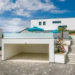 Deluxe With Swimming Pool, Whirlpool On The Roof Terrace With A Beautiful Sea View - By Traveler Tourist Agency Krk Id 2125 I * Sveti Vid-Miholjice